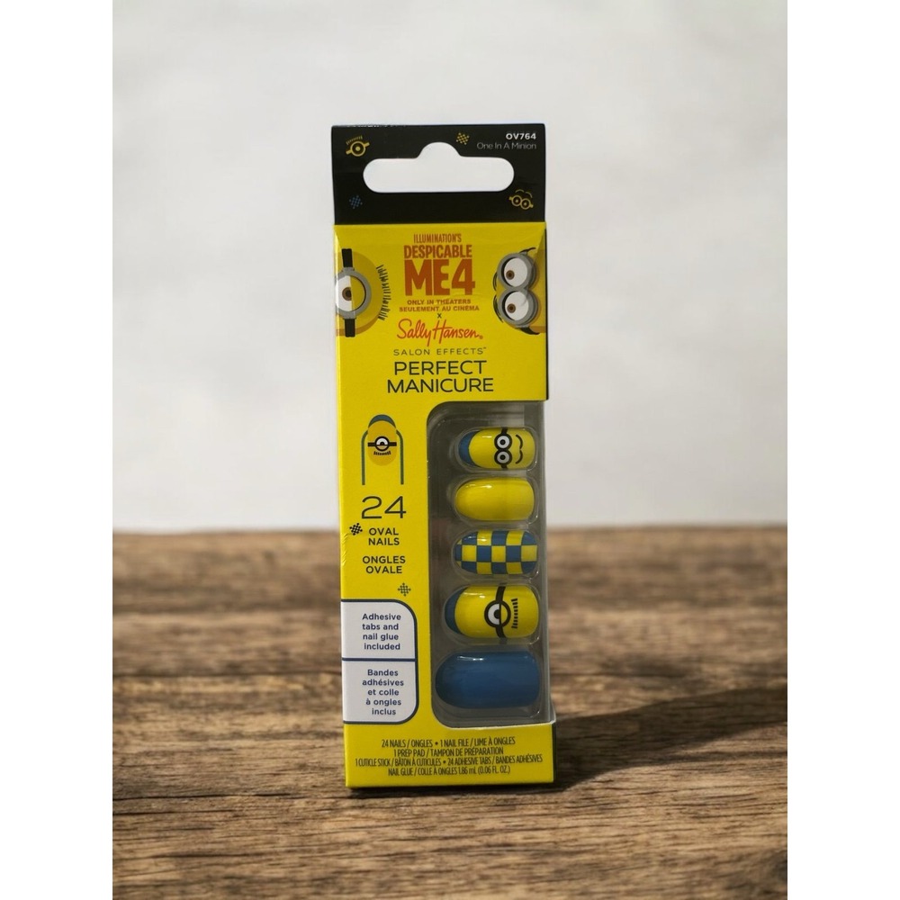 Sally Hansen Dispicable Me‎ 4 perfect manicure nails